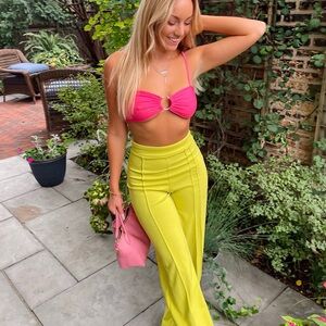 Pants and top ensemble